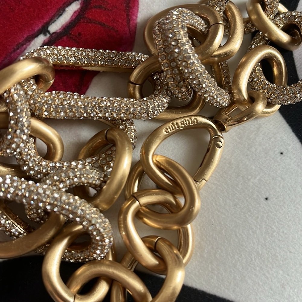 CULT GAIA REYES CLEAR CRYSTAL NECKLACE - Picture 8 of 10